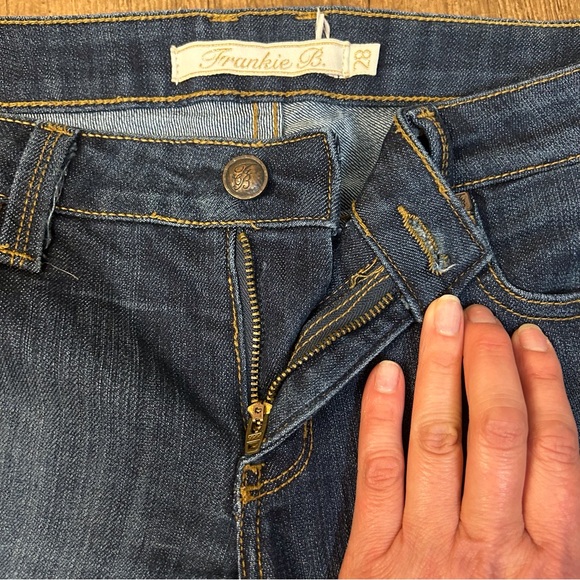 Frankie B Vintage Y2K Low Rise Flare Bootcut Jeans - Picture 4 of 13